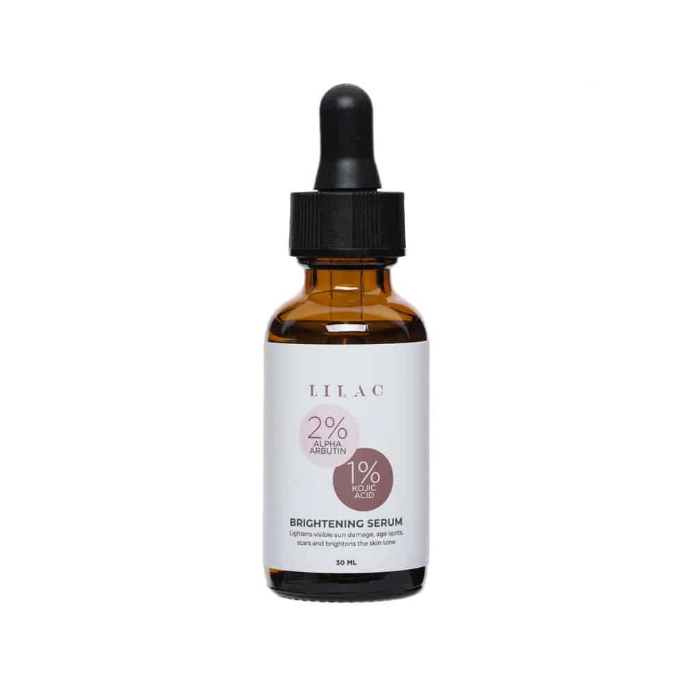 Lilac Brightening Serum With 2% Alpha Arbutin and 1% Kojic Acid – 30ml