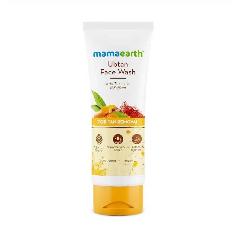 Mamaearth Ubtan Tan Face Wash – 100ML