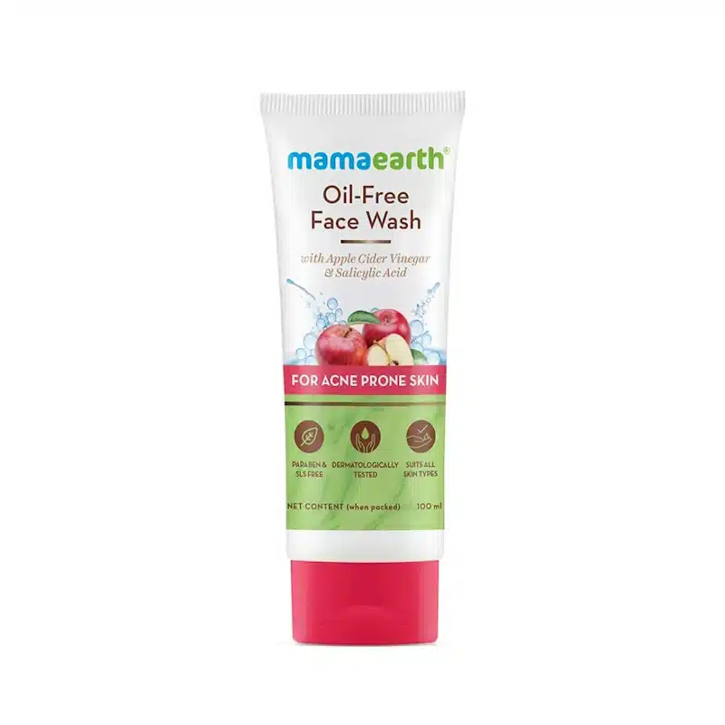 Mamaearth Oil Free Face Wash Apple Cider – 100ml