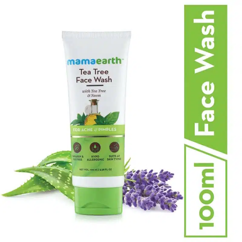 Mamaearth Tea Tree Face Wash – 100ml