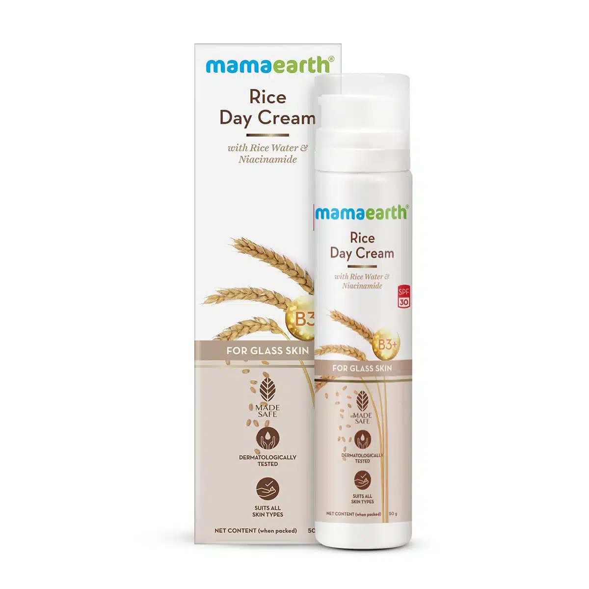 Mamaearth Rice Day Cream for Daily Use 50g