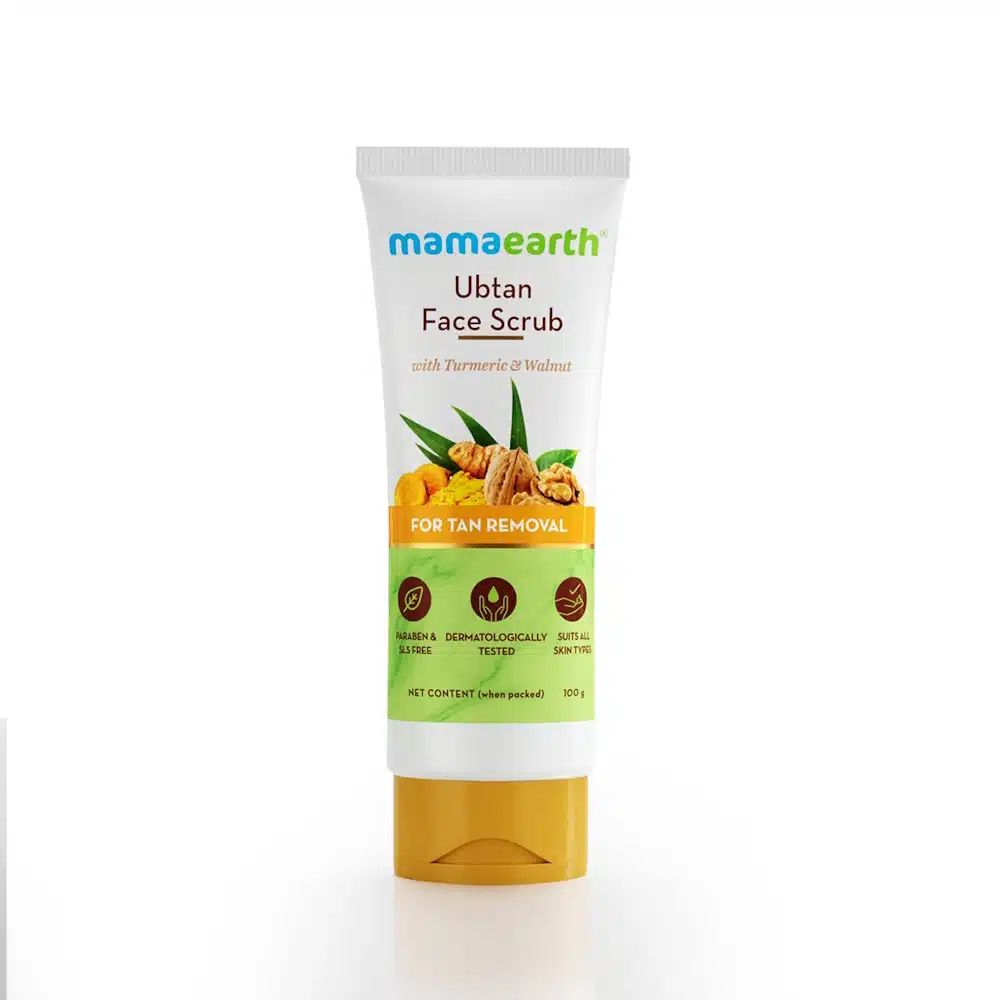 Mamaearth Ubtan Face Scrub With Turmeric 100g