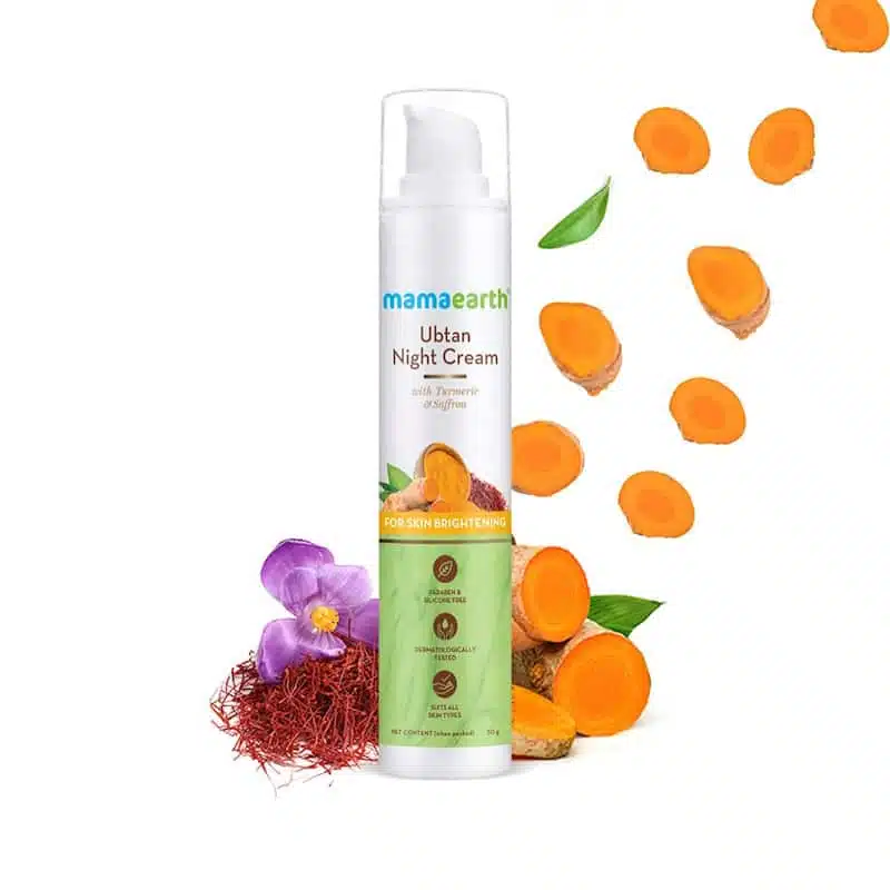 Mamaearth Ubtan Night Cream – 50g