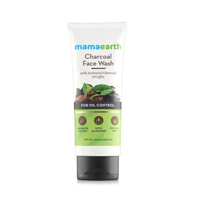 Mamaearth charcoal facewash for oil control – 100ml