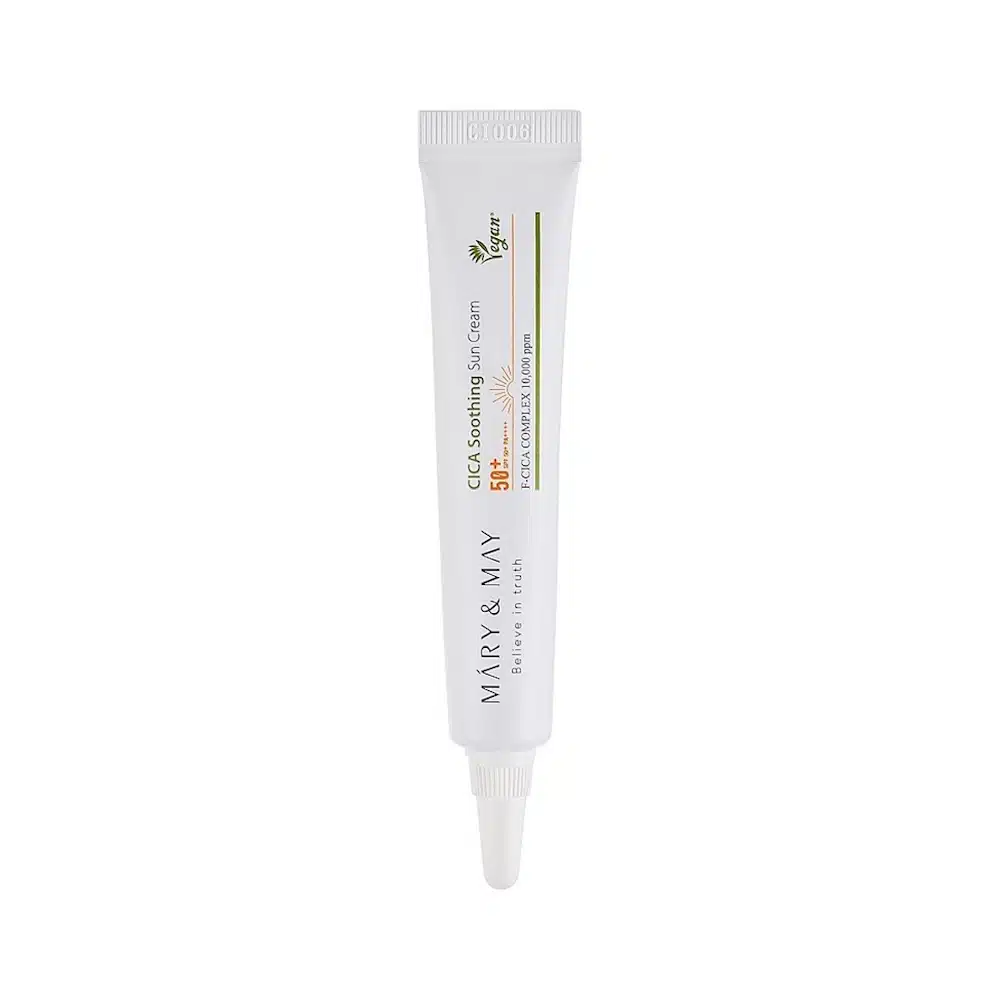 Mary & May Vegan CICA Soothing Sun Cream SPF50+ PA+ 12g