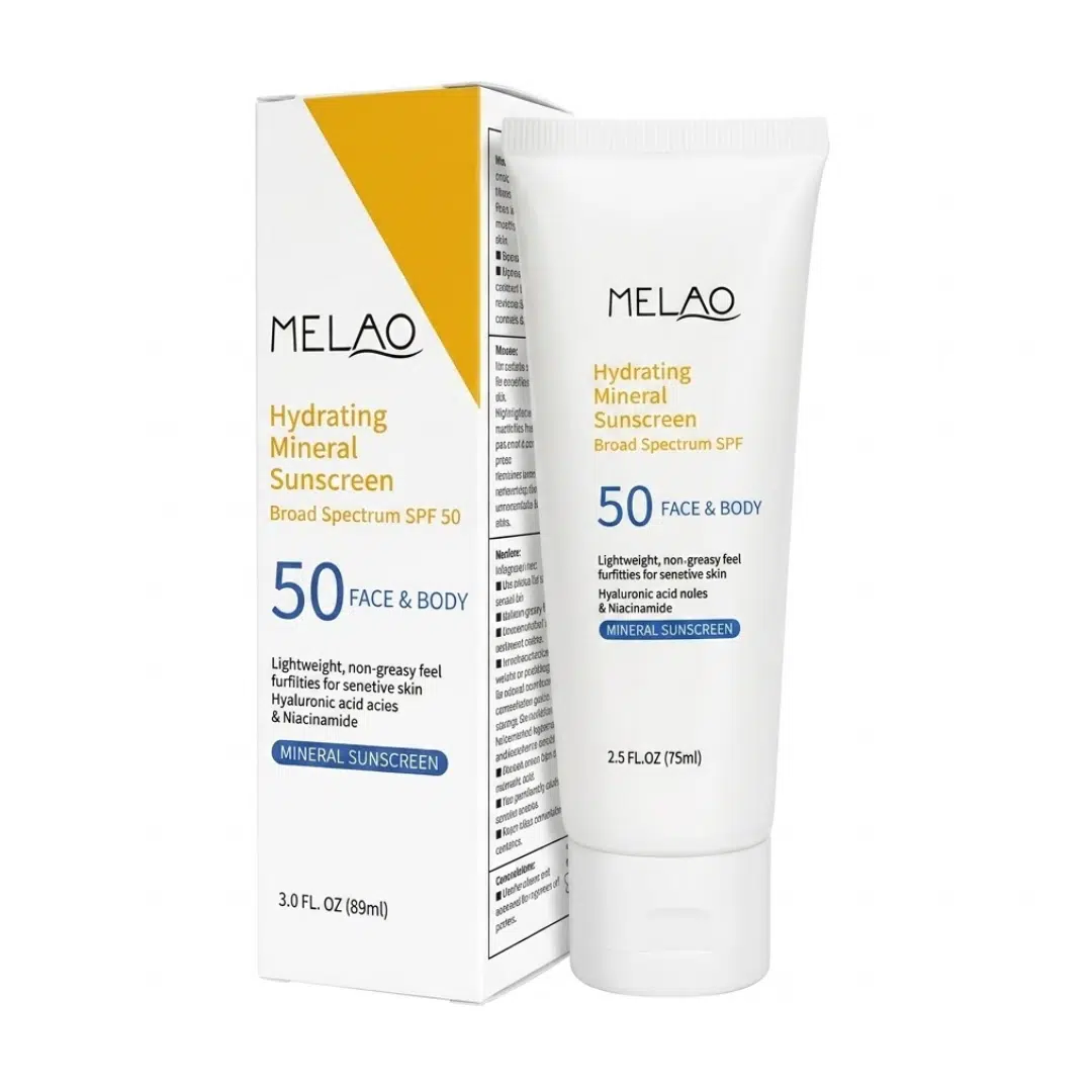 Melao Hydrating Mineral Sunscreen SPF 50 75ML