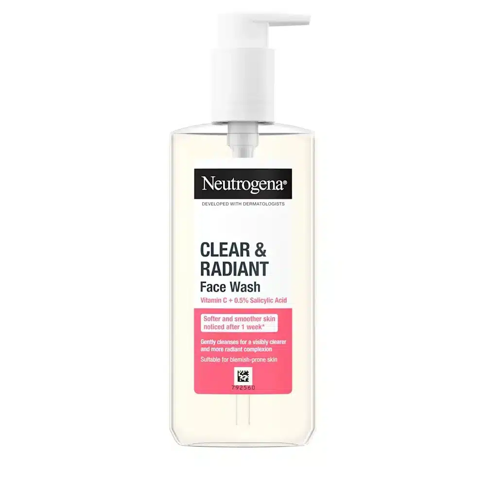Neutrogena Clear & Radiant Face Wash with Vitamin C 200ml