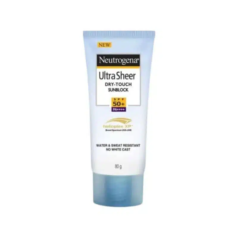 Neutrogena Ultra Sheer Dry Touch Sunscreen SPF 50+ – 80g