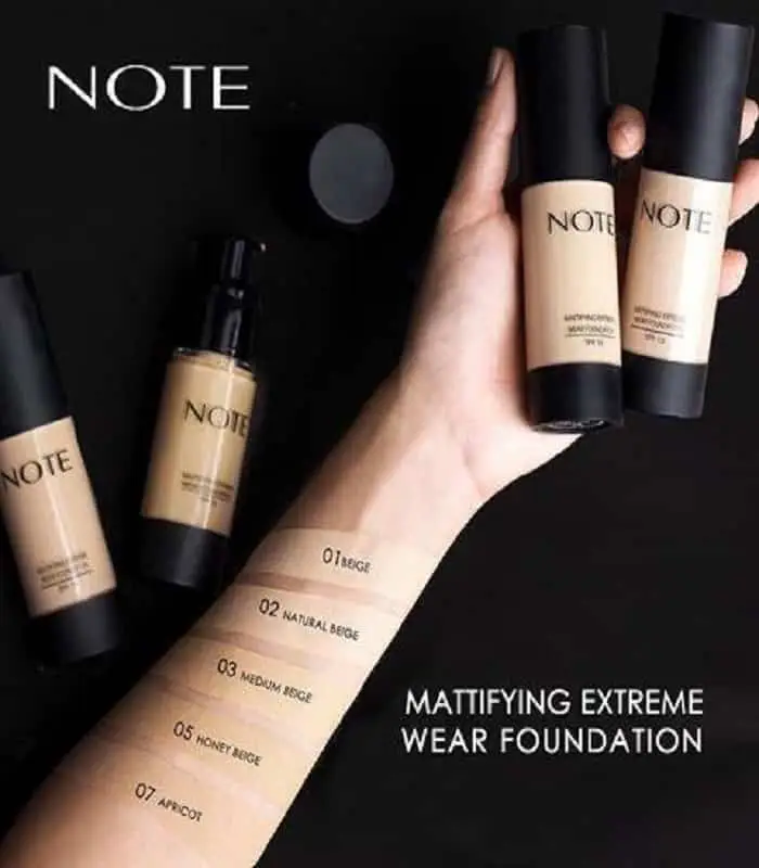 Note Mattifying Extreme Wear Foundation