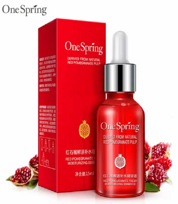 One Spring Red Pomegranate Nourishing Moisturizing Essence Serum-15 ml