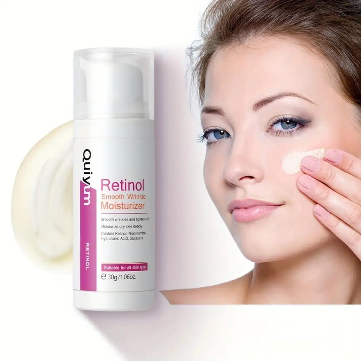 Quiyum Retinol Moisturizer Smooth Wrinkle Cream – 30g