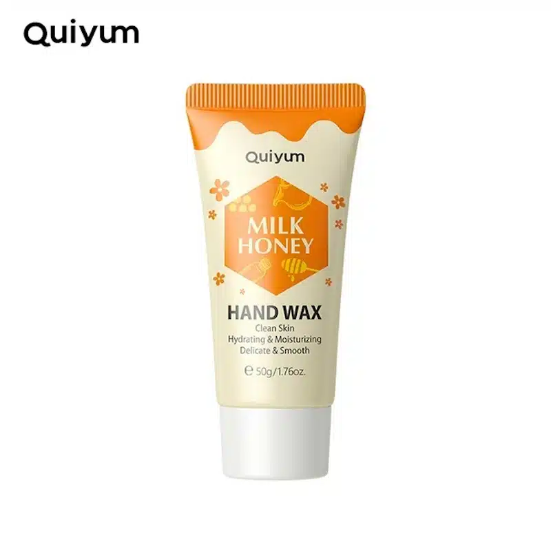 Quiyum Milk Honey Hand Wax Peel Off Mask – 50g