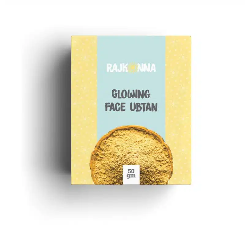 Rajkonna Face Glowing Ubtan – 50gm