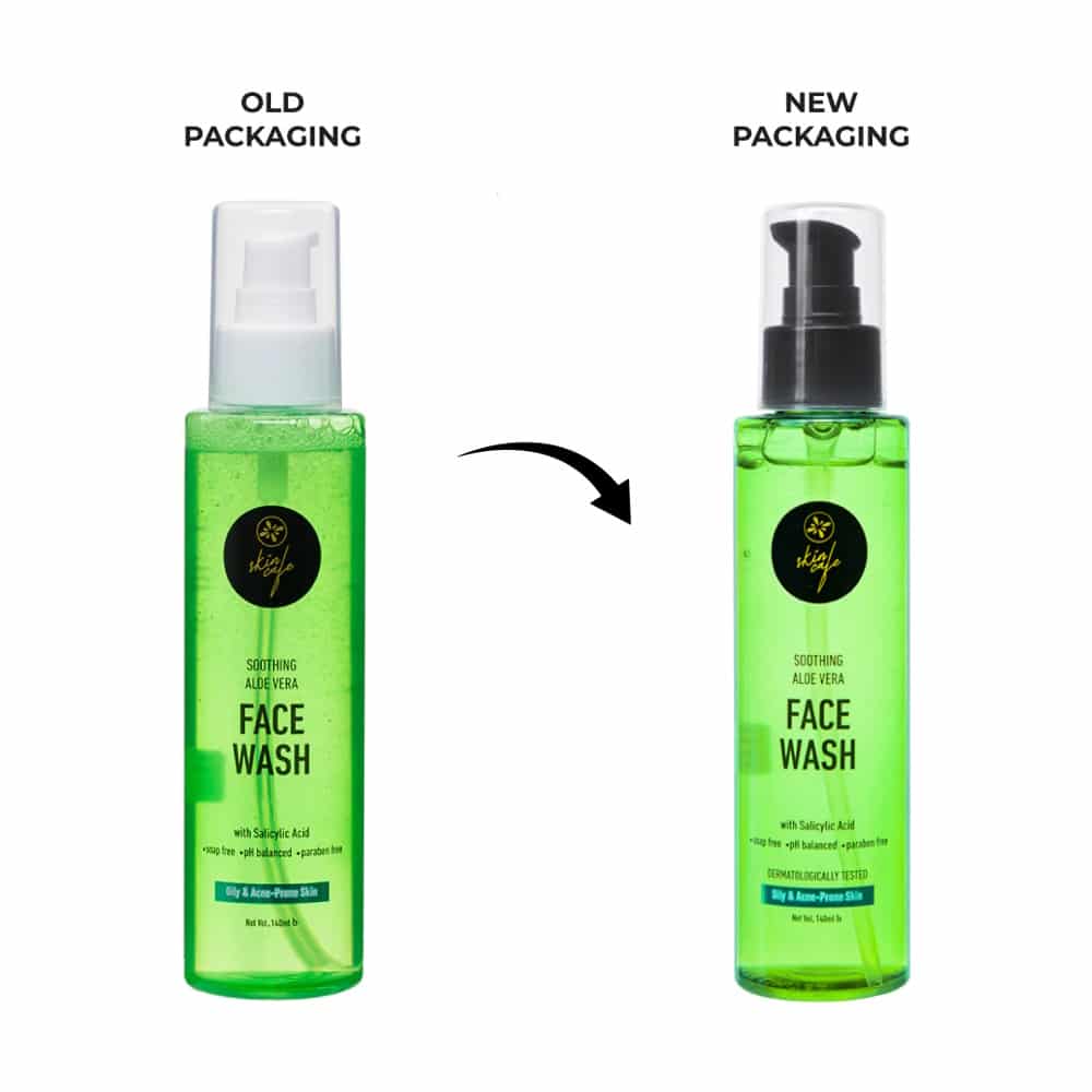 Skin Cafe Aloe Vera Facewash With Salicylic Acid – 140ml