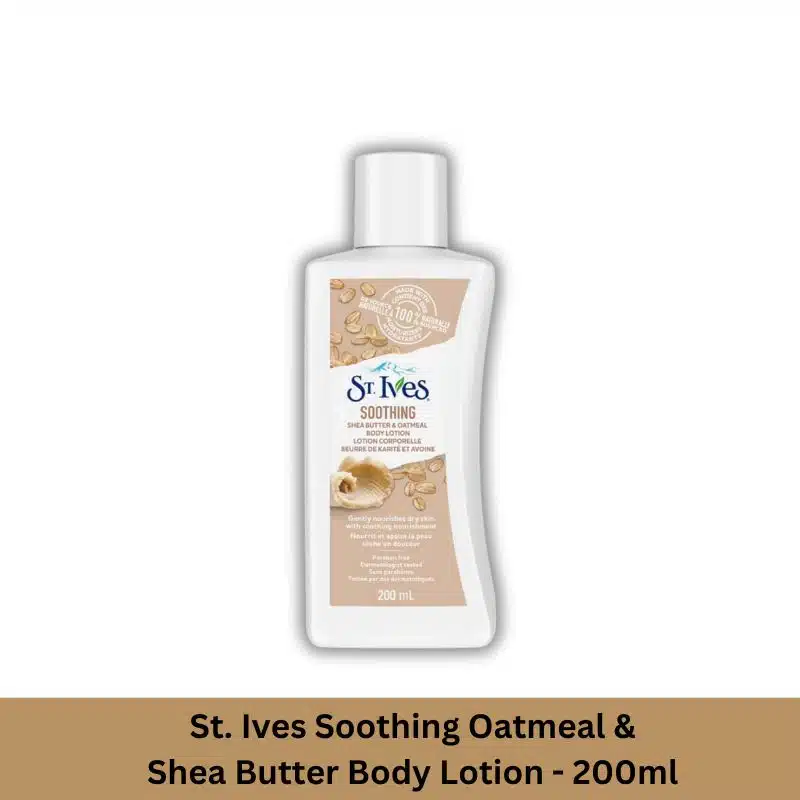 St. Ives Soothing Oatmeal & Shea Butter Body Lotion – 200ml