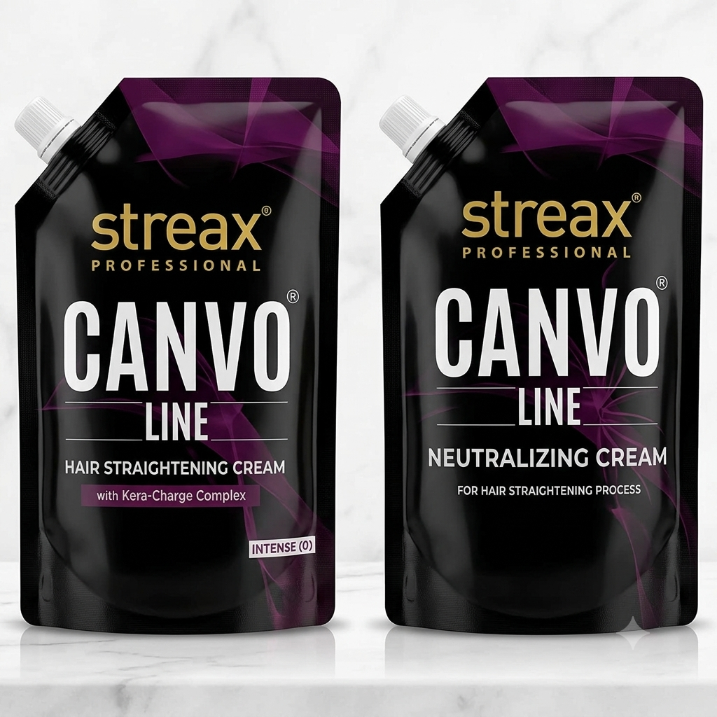Streaxx Canvo Line Hair Straightening Cream500g & Neutralizing Cream 500g – Intense (0)