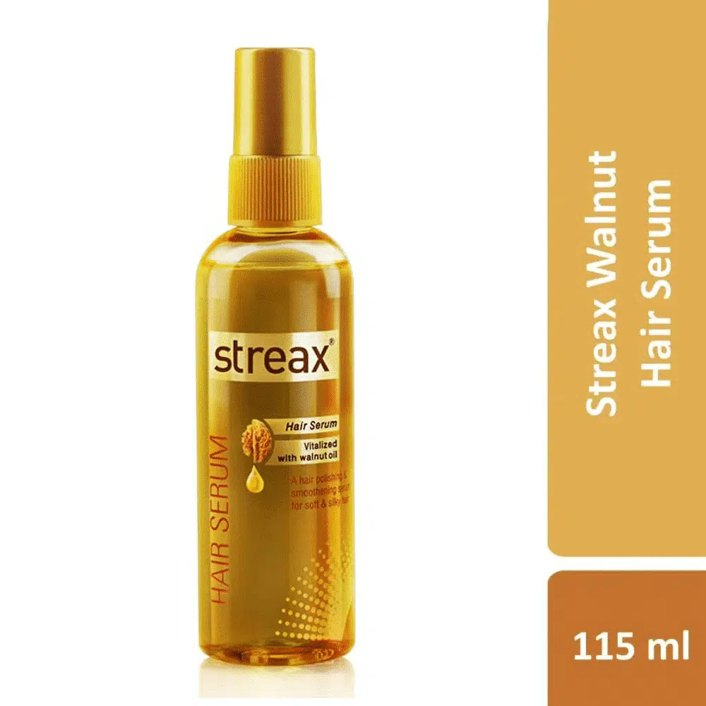 Streax Hair Serum Vitalized With Walnut Oil – 115ml (BD)