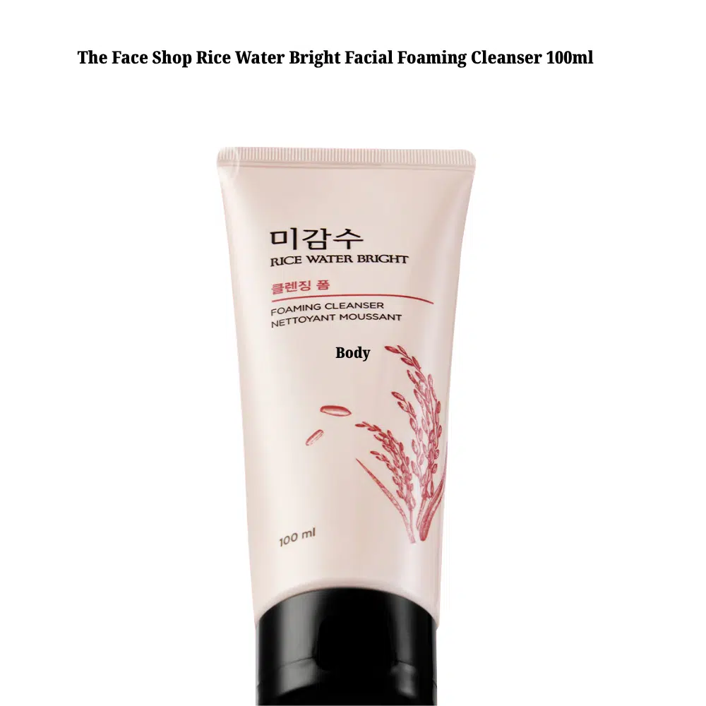 The Face Shop Rice Water Bright Cleansing Foam – 100ml