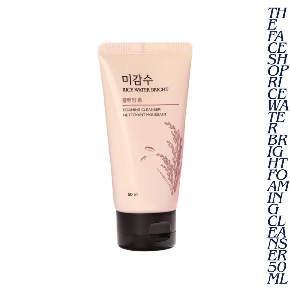 The Face Shop Rice Water Bright Foaming Cleanser 50ml