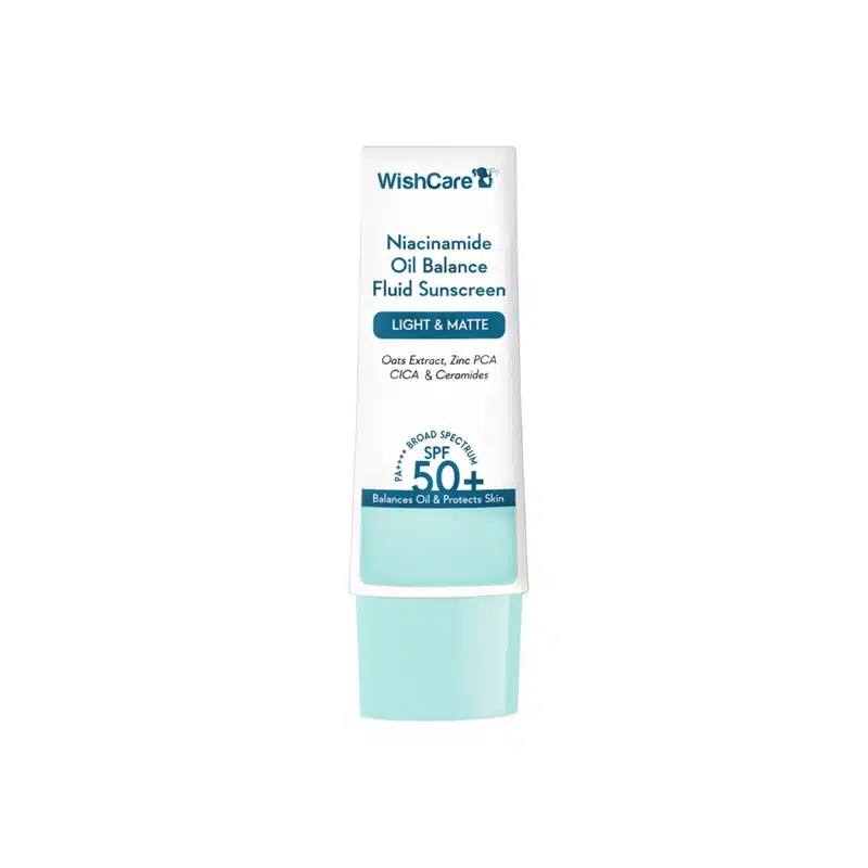 WishCare Niacinamide Oil Balance Fluid Sunscreen SPF 50 PA++++ 50g