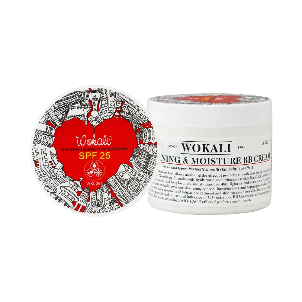 Wokali Whitening and Moisture BB Cream – Red
