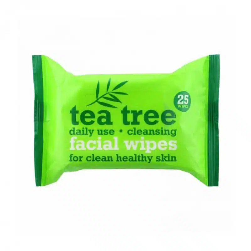 Xpel Tea Tree Facial Cleansing Wipes – 25wipes