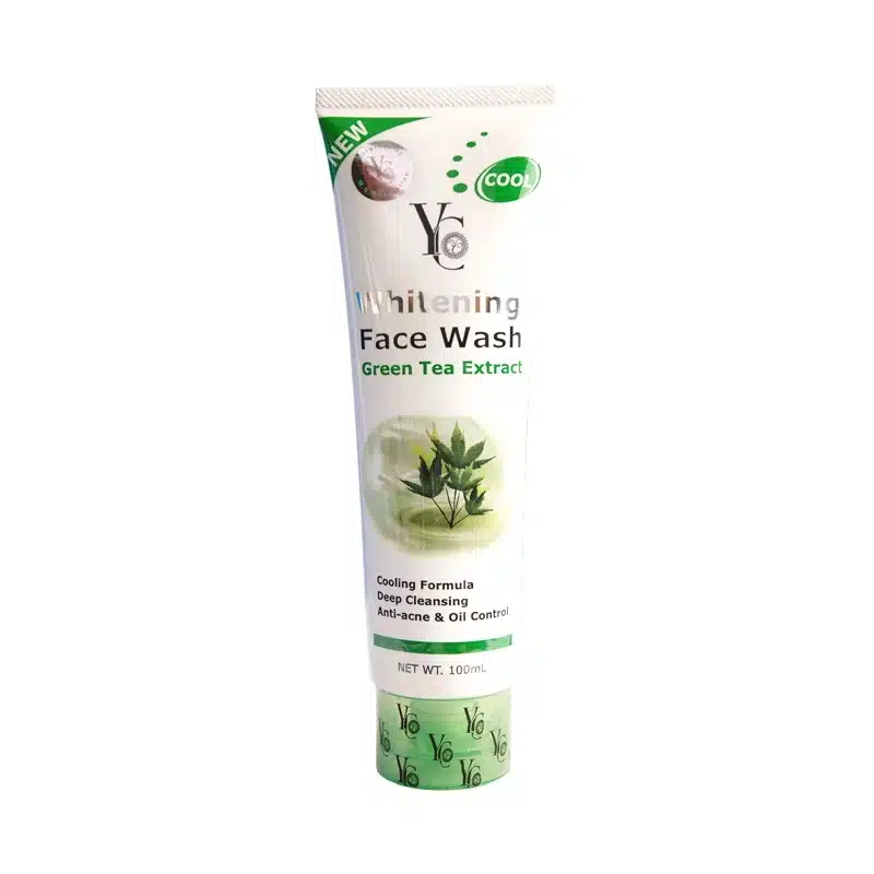 YC Green tea Whitening Face Wash – 100ml